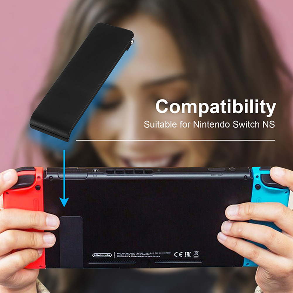 Pour Nintendo Switch béquille Console de jeu Support arrière NS couverture arrière Support trépied pour Support de téléphone pour Consoles de jeux