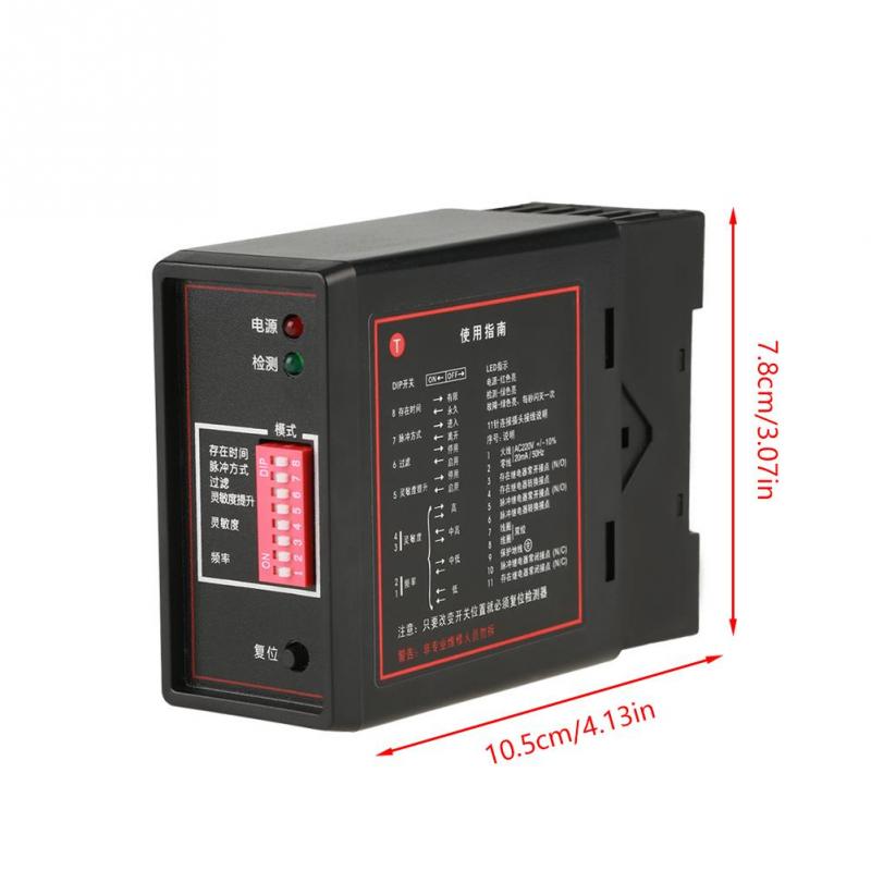 220V PD132 Inductive Vehicle Loop Detector For Automatic Gate Opener Barrier Gate Traffic Inductive Vehicle Access
