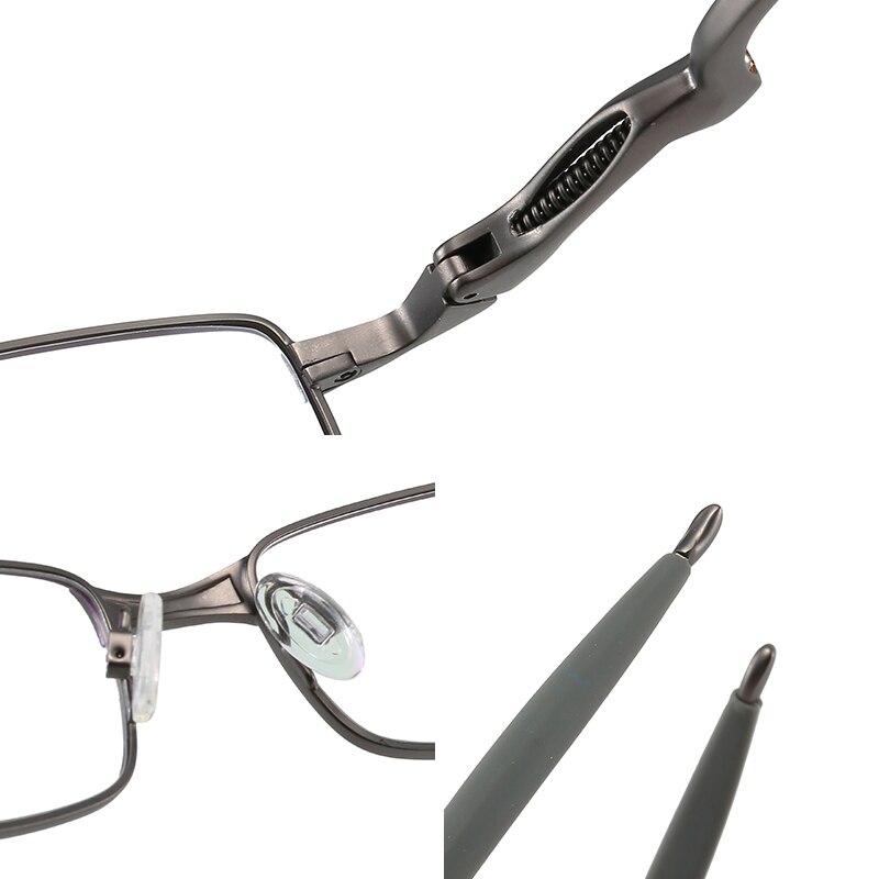 Sport Steampunk Optical Eyeglasses Frame Men Alloy Prescription Glasses Frame Men Myopia Clear Transparent Full Frame Eyewear