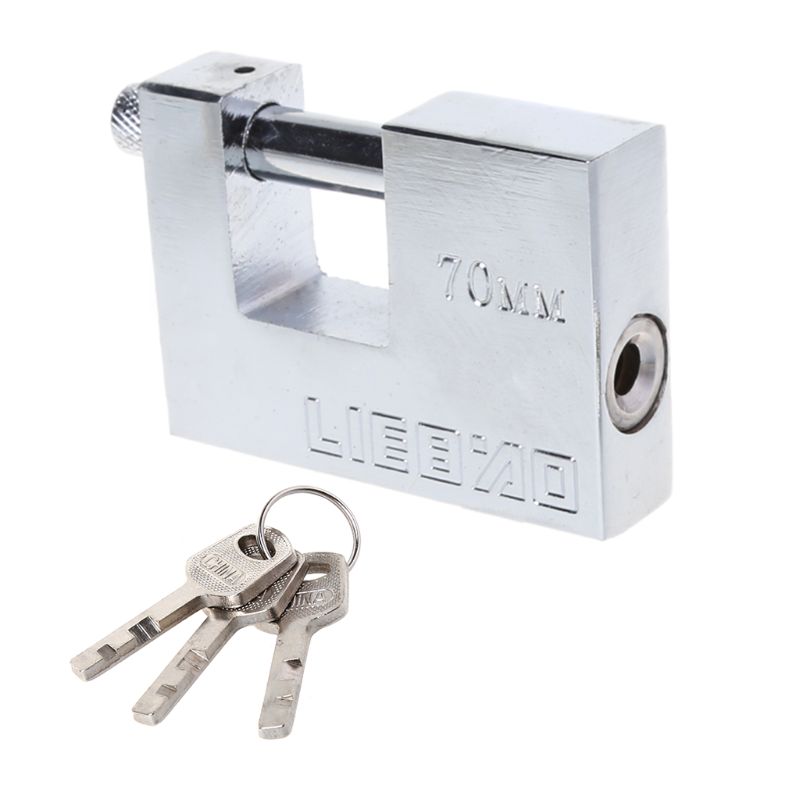 Top security container garage trailer hangslot zwaar uitgevoerd met 3 sleutels
