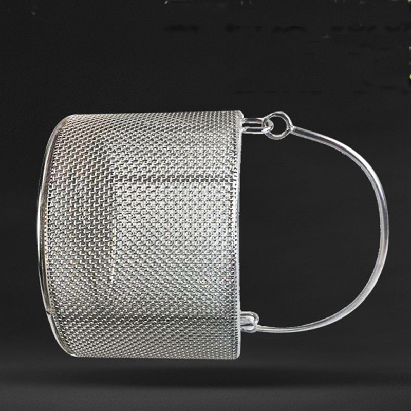 OD.30x30cm SS304 stainless steel metal parts cleaning net dryer basket strainer box extra ear with handle ultrasonic cleaner