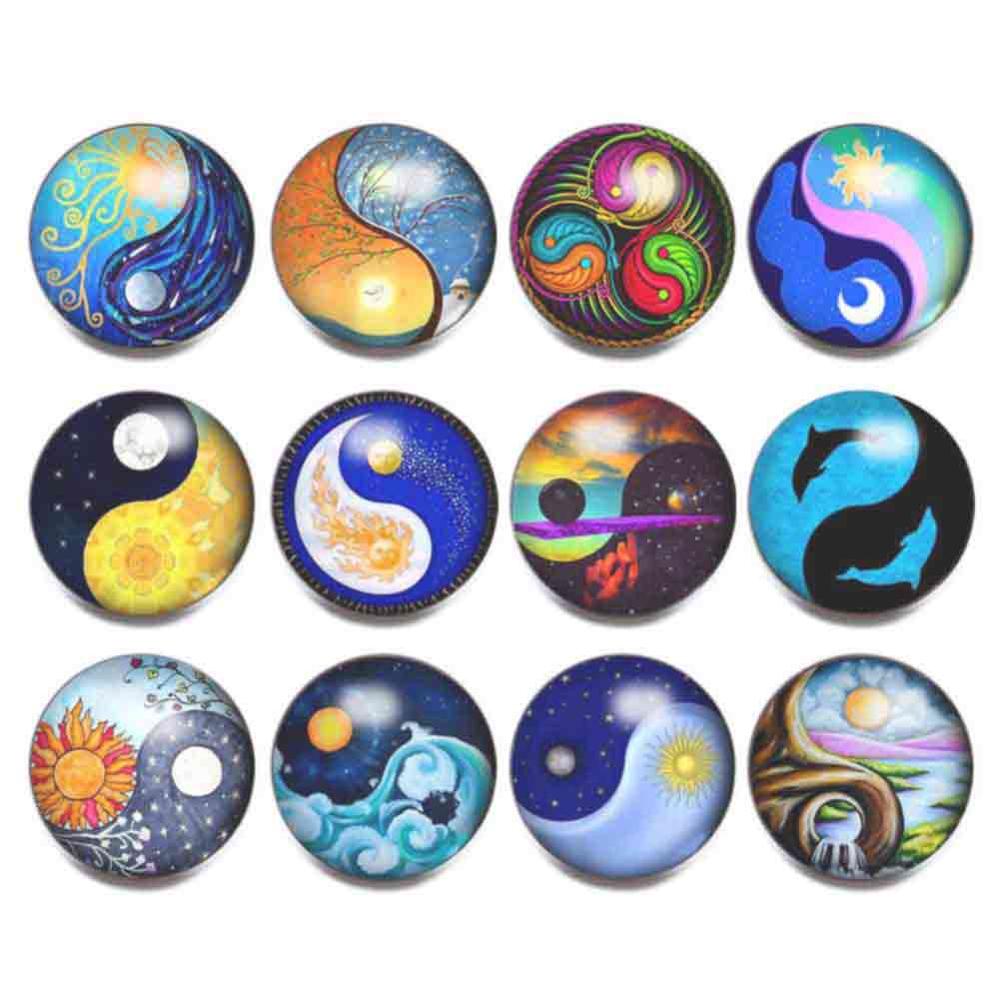6 stks/partij Mode 18mm Drukknoop Voor 18mm Snap Armband Hanger Snap Charm Sieraden Accessoires: BS252