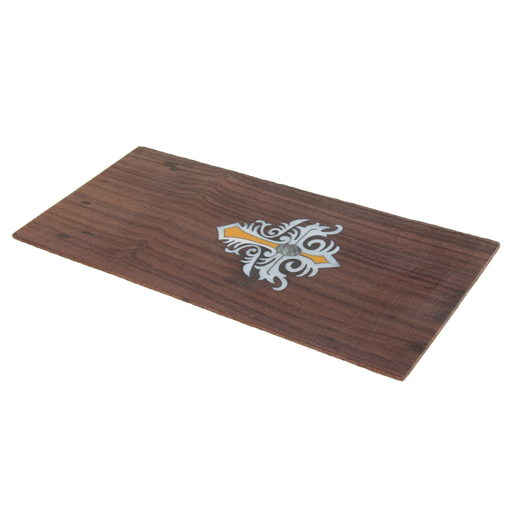 Flfl Diameter Cut Tiger Pattern Maple Guitar Back And Side Solid Wood Fineer Guitar Material Onvoltooide Gitaar Kit (Color : 7