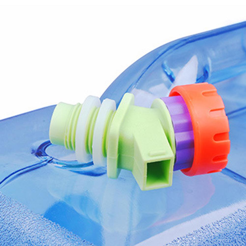 8L Water Storage Bucket PC Safe Portable Water Storage Carrier Jug Emergency Water Canteen For Outdoors Hiking Camping