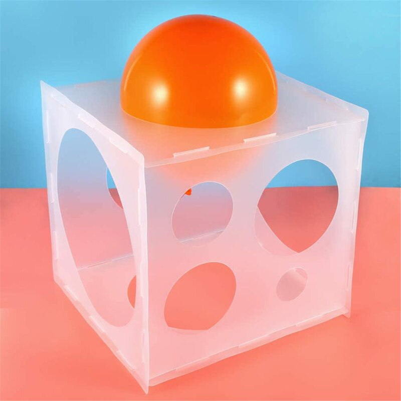 11 Löcher Ballon Messbox – Präzise Ballon Sizer Für Perfekte Bögen & Säulen Dekoration 11 Löcher Ballon Messbox – Präzise Ballon Sizer Für Perfekte Bögen & Säulen Dekoration