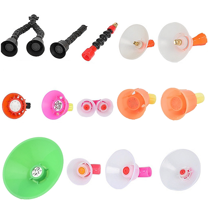 2Pcs Garden Irrigation Watering Atomizing Sprayer Nozzle Adjustable Spray Mode Nozzle Hand Pressure Pesticide Spraying Accessory