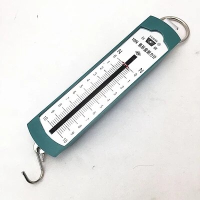 sbarra scatola dinamometro misuratore di gravità 10N esperimento di fisica attrezzatura per l'insegnamento pesatura a molla