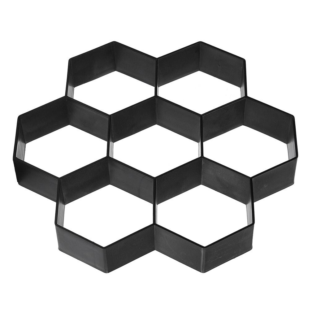 Tuin Bestrating Mal Hexagon Path Lopen Bestrating Beton Mould Diy Handmatig Bestrating Cement Baksteen Stone Road Mold Voor Road