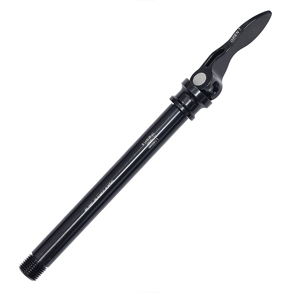 MTB montagna bicicletta perno passante filetto perno anteriore rapido per 100x15MM per albero a barilotto forcella anteriore a sgancio rapido bici da 100mm