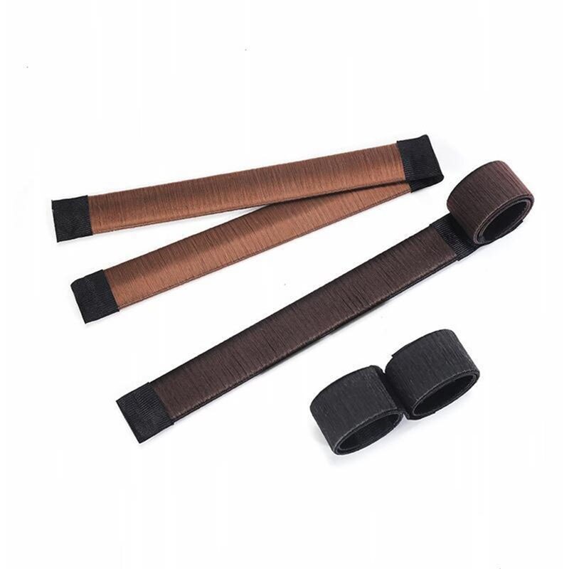 Artefacto de pelo trenzado con cabeza de bola a la , pelo rizado perezoso, anillo de bofetada, juego de cabeza de brote, palo de pelo rizado simple, tocado