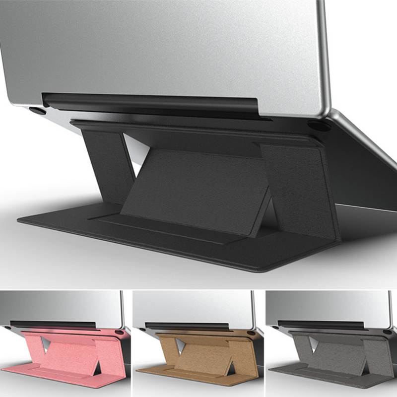 Soporte Invisible para portátil, soporte ajustable plegable, almohadilla portátil para tableta, soporte para iPad, MacBook, Mac Book, Samsung Compute
