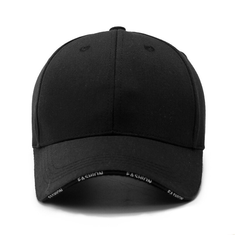 Sort voksen unisex afslappet solid par baseball kasketter snapback hatte til mænd baseball kasket kvinder mænd hvid baseball kasket hat kasket