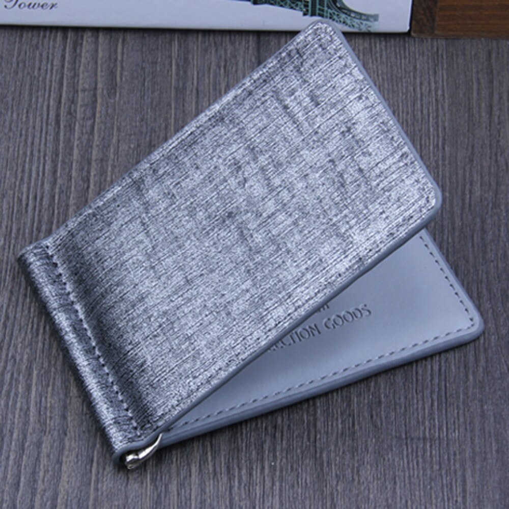 Casual Mannen Portefeuilles Mannen Bifold Zakelijke Lederen Portemonnee Id Credit Card Holder Purse Pockets Credit Kaarthouder Bedrijf Mannelijke #: C