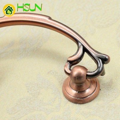 2.5 '' 3.75 " håndtak skuffehåndtak knotter kobber skaphåndtak shabby elegant dekorative håndtak 64mm 96mm