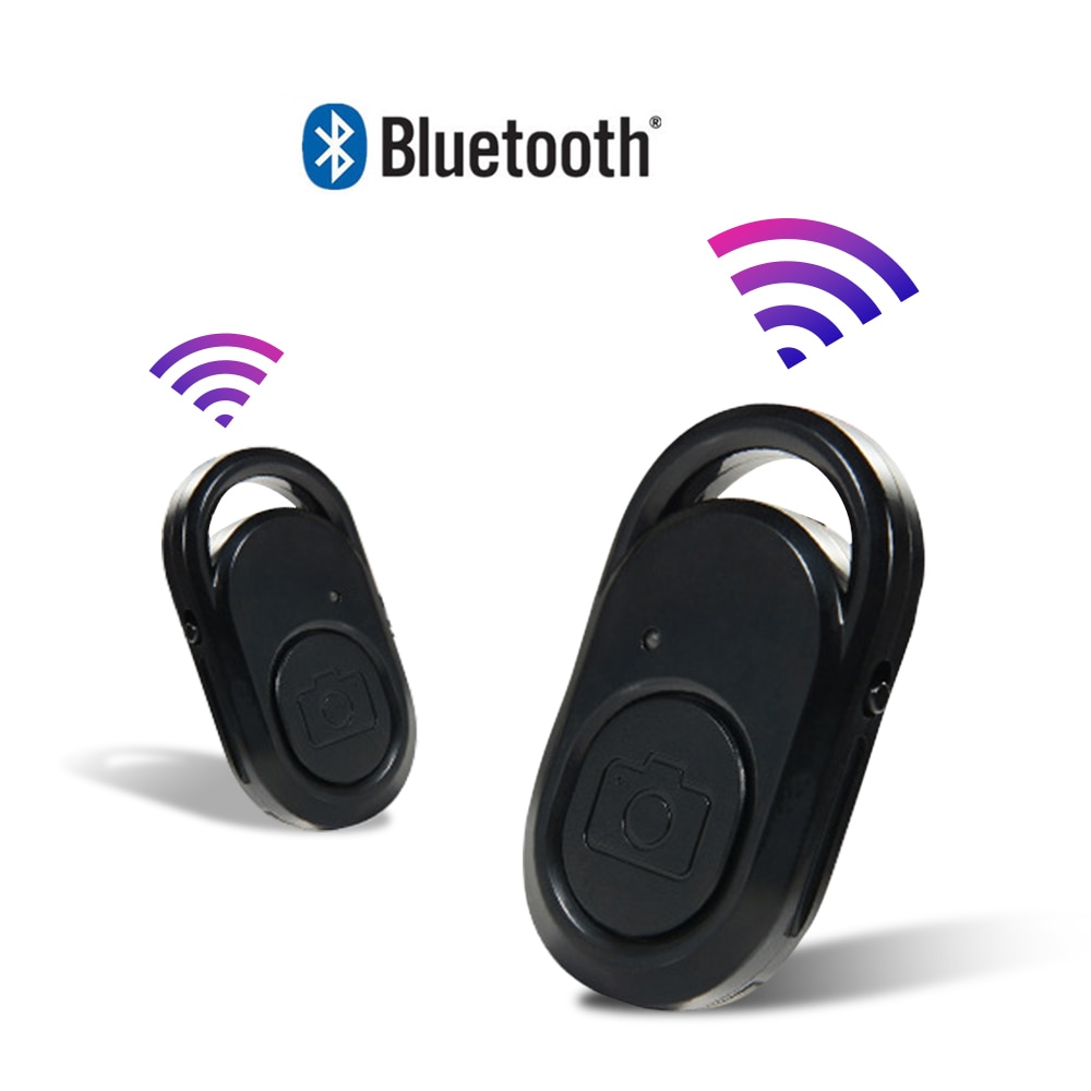 Bluetooth Afstandsbediening, Camera Sluiter Met Bluetooth Draadloze, Compatibel Met Ios & Android Shutter Self-Timer