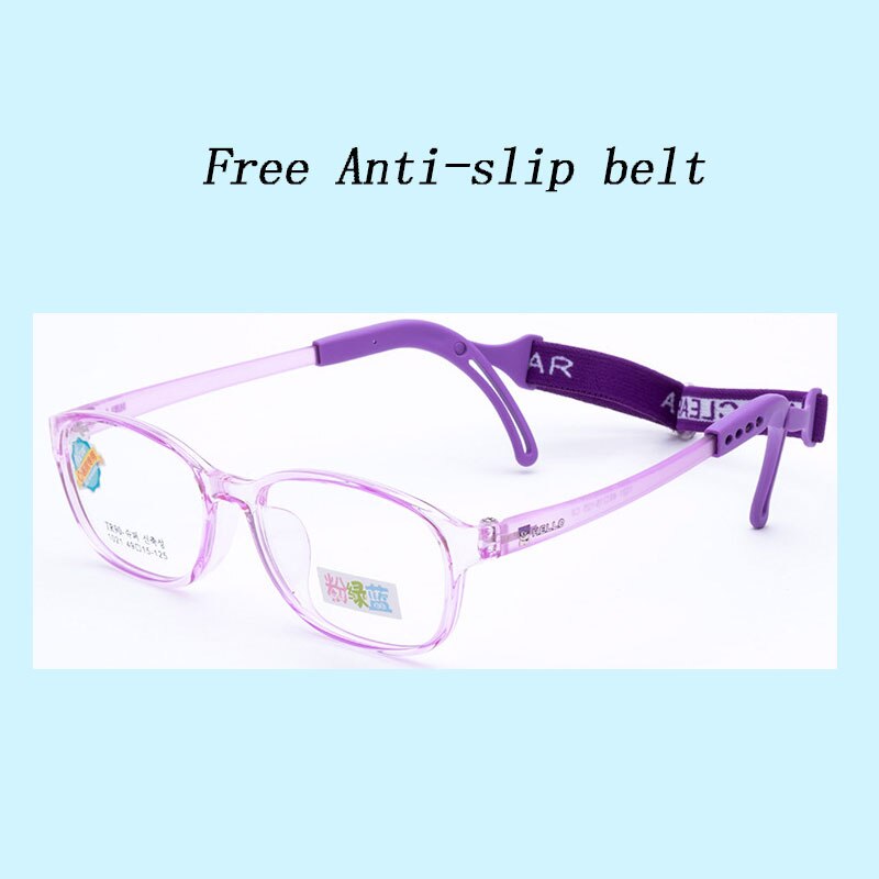 Children Girl Boy Silica gel Eyeglasses Optical Reading Spectacle Eye Glass Frame Elastic Glasses Oculos De Grau Feminio 1021-38: C8