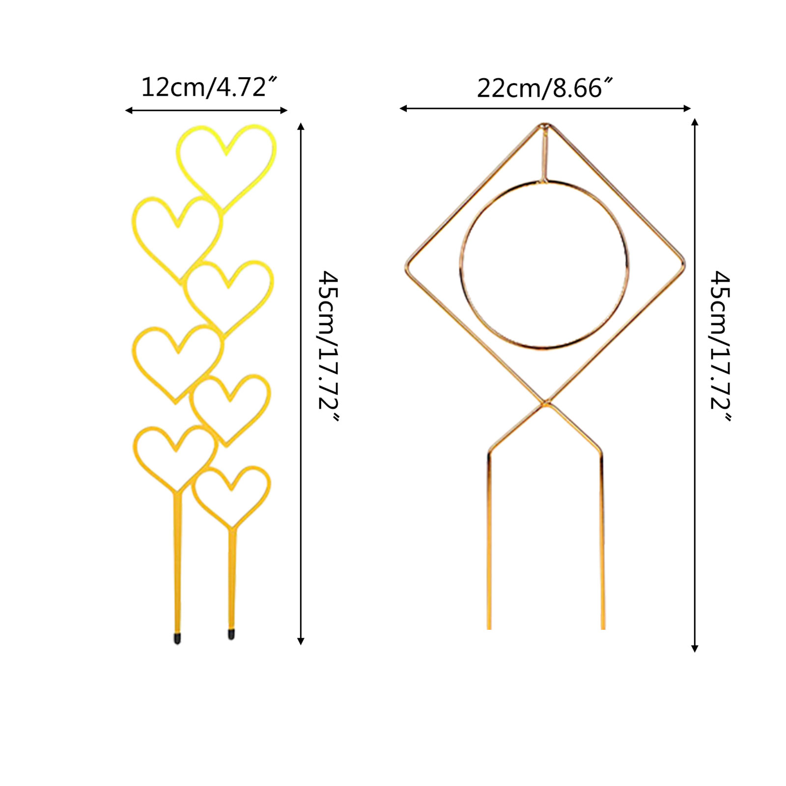 Duurzaam Planten Holding Beugel Stabiele Bloemen Metalen Houder Voor Tuin Achtertuin Patio Slijtvast Potplanten Trellis
