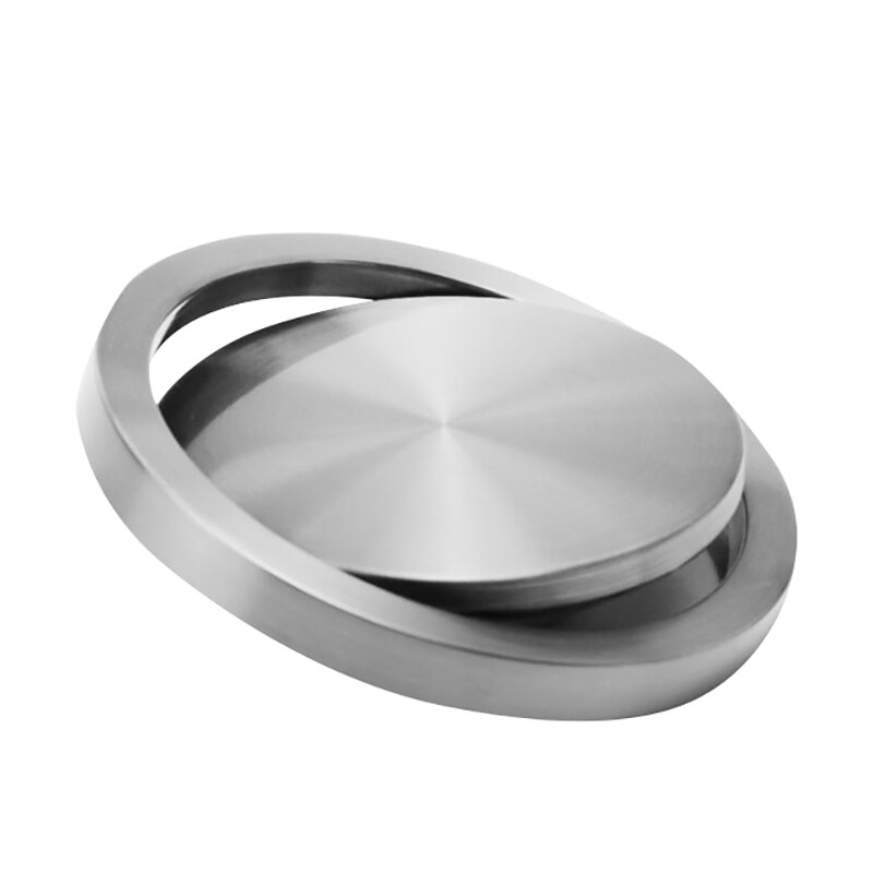 Kitchen Flap Lid Stainless Steel Flush Recessed Built-In Balance Flap Cover Trash Bin Garbage Can Trash Lid Kitchen Counter