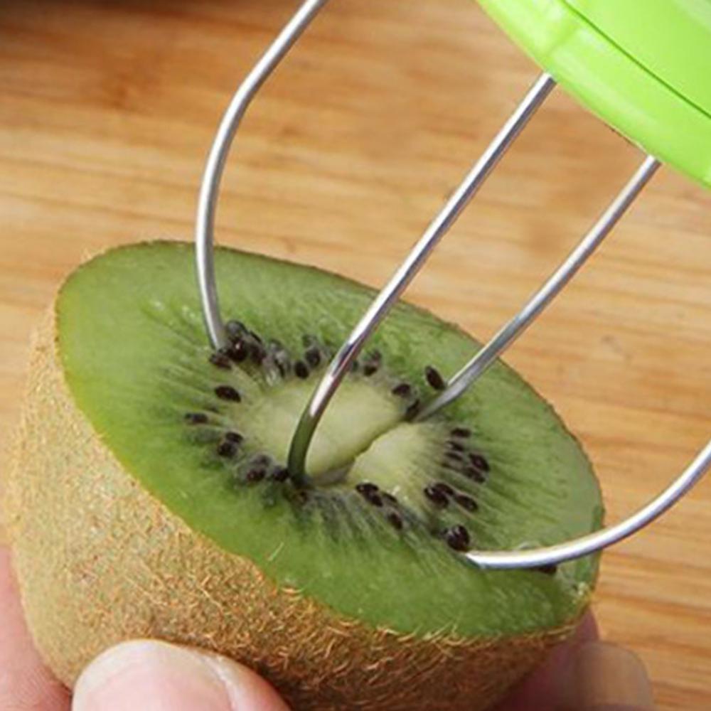 Mini Fruit Kiwi Cutter Fruit Peeler Fruit Coring Digger Kiwi Fruit Peeling Device Kitchen Gadgets