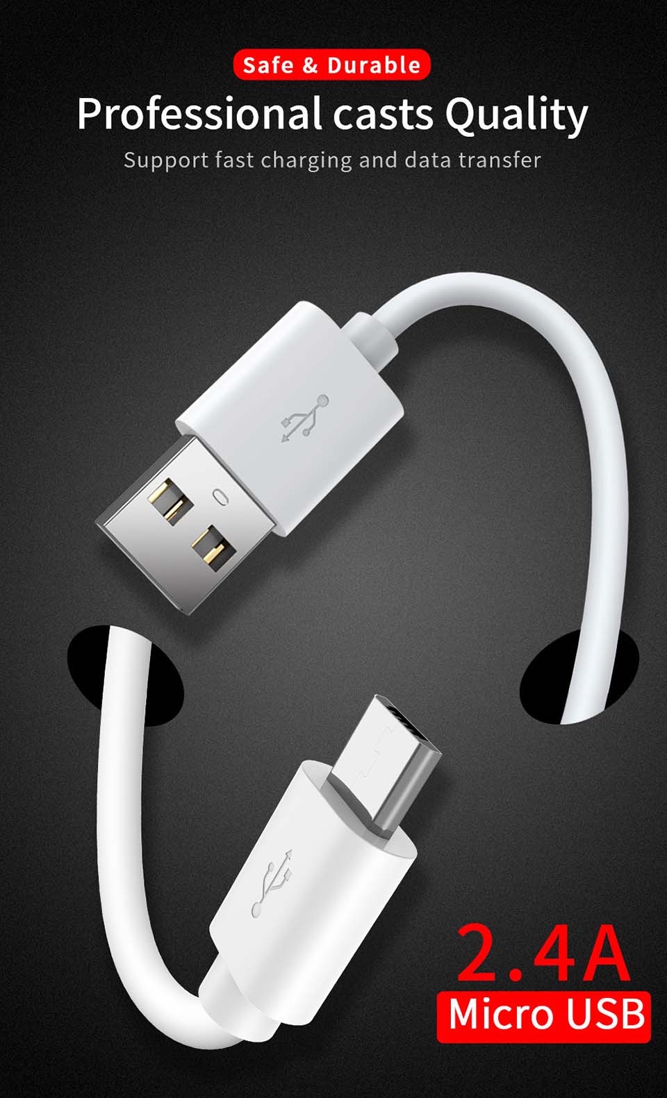 20cm 1M 2M 3M Ultra Long Line USB Charger Cable For iphone 11 X XR XS MAX 5 6 7 8 Plus Huawei P40 P30 Samsung S20 S10 S9 Type C