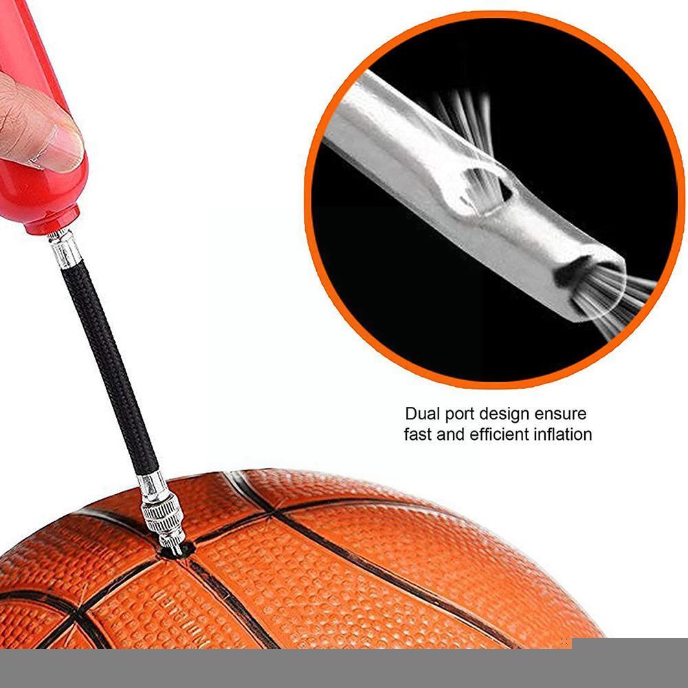 Sports ball inflation pump needle for football basketball soccer inflatable air adapter steel pump pin  l8 e 3