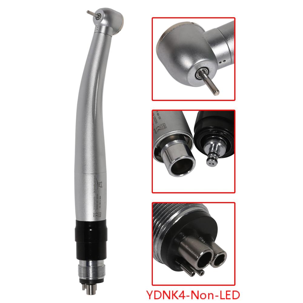 NSK Style Dental High Speed Big Head LED E-Generator /Non-LED Handpiece & Quick Coupler 4 Hole CHINA