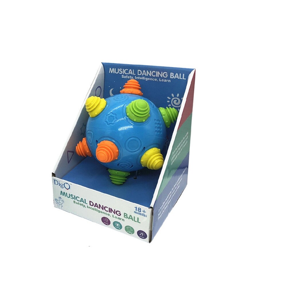Creatieve Kinderen Baby Muziek Dans Bal Stuiterende Bal Educatief Speelgoed Tool Muziek Kleurrijke Speelgoed