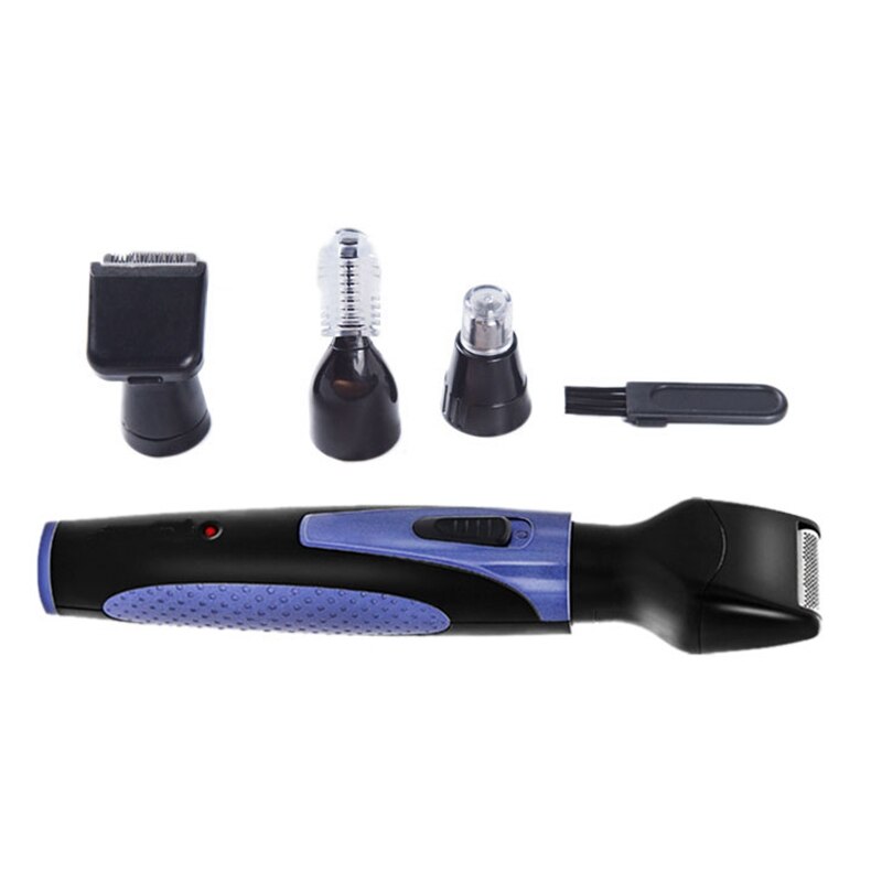 Tondeuse à cheveux multifonctionnelle 4In1 tondeuse à cheveux électrique Rechargeable hommes rasage rasoir nez cheveux rasoir de sourcils cheveux électriques: B