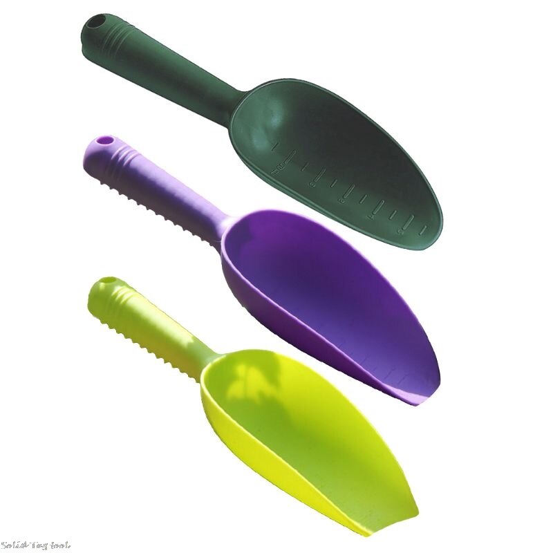 Thuis Tuingereedschap Plastic Losse Grond Spade Plant Schoppen Bloemen Groente Planten Wieden Zaaien Stevige Anti Slip 4XFD