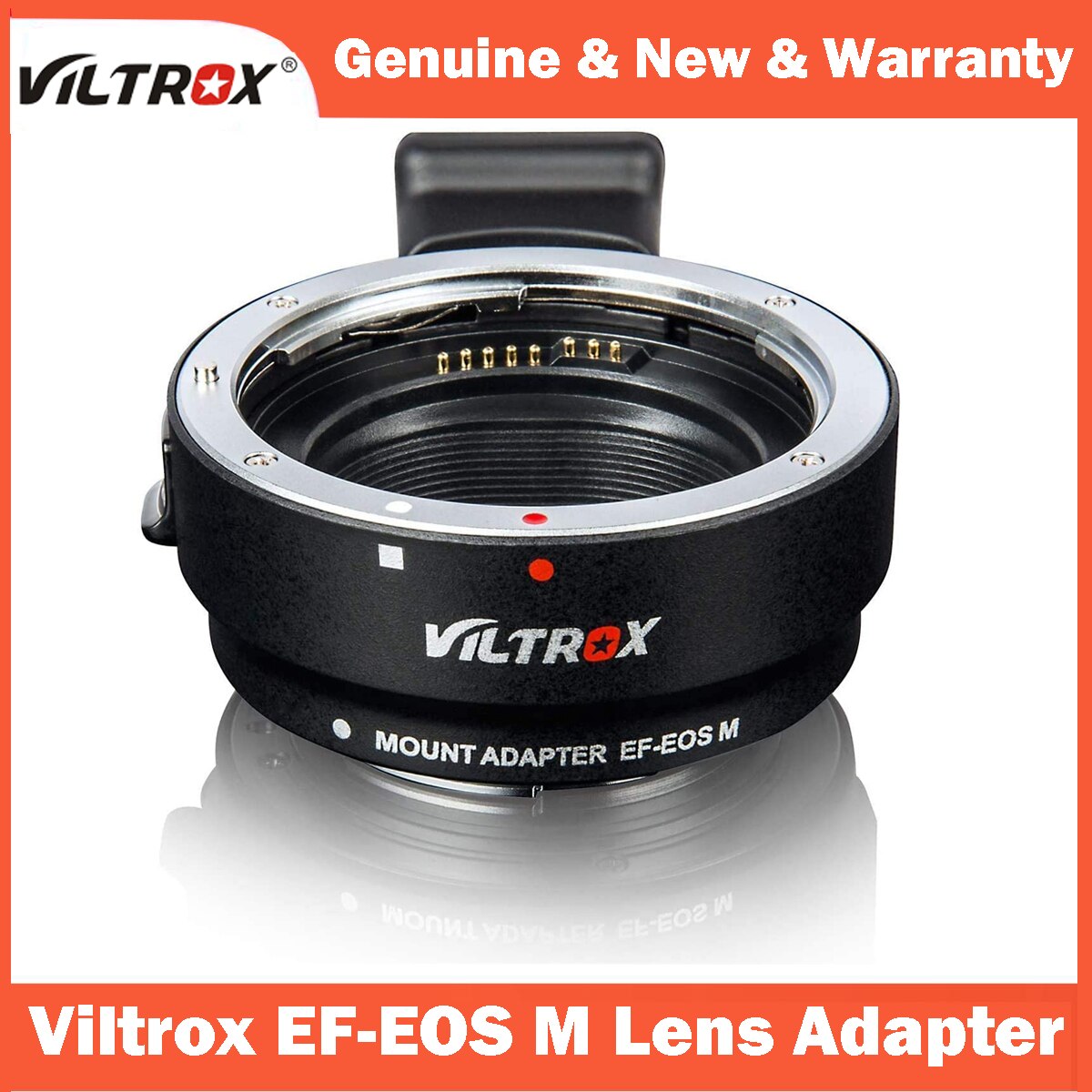 Viltrox EF-EOS M Lens Adapter Auto-Focus Lens Converter Ring Voor Canon Ef Of Ef-S-Mount lens Canon Ef-M-Mount Camera Eos M M2