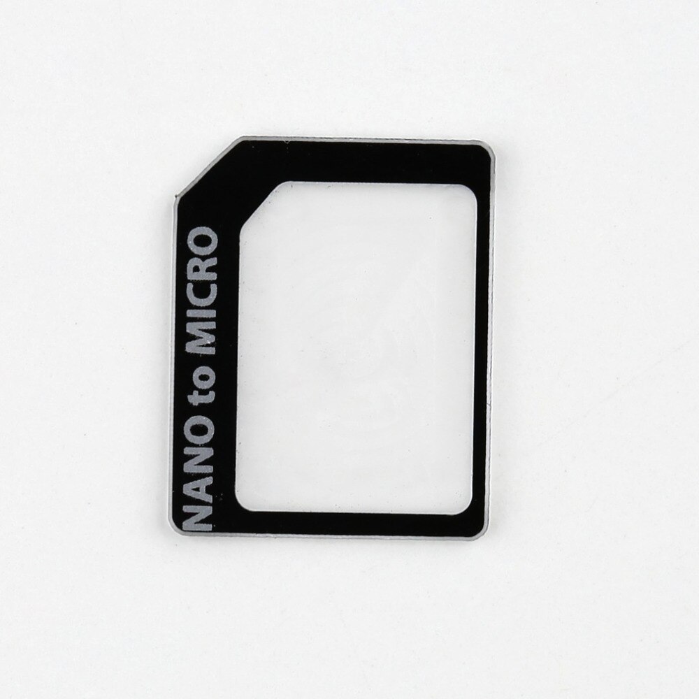 Adaptador de MICROSIM SIM 3 en 1 para Nano SIM a Micro estándar para Apple para iPhone 5 5g 5th