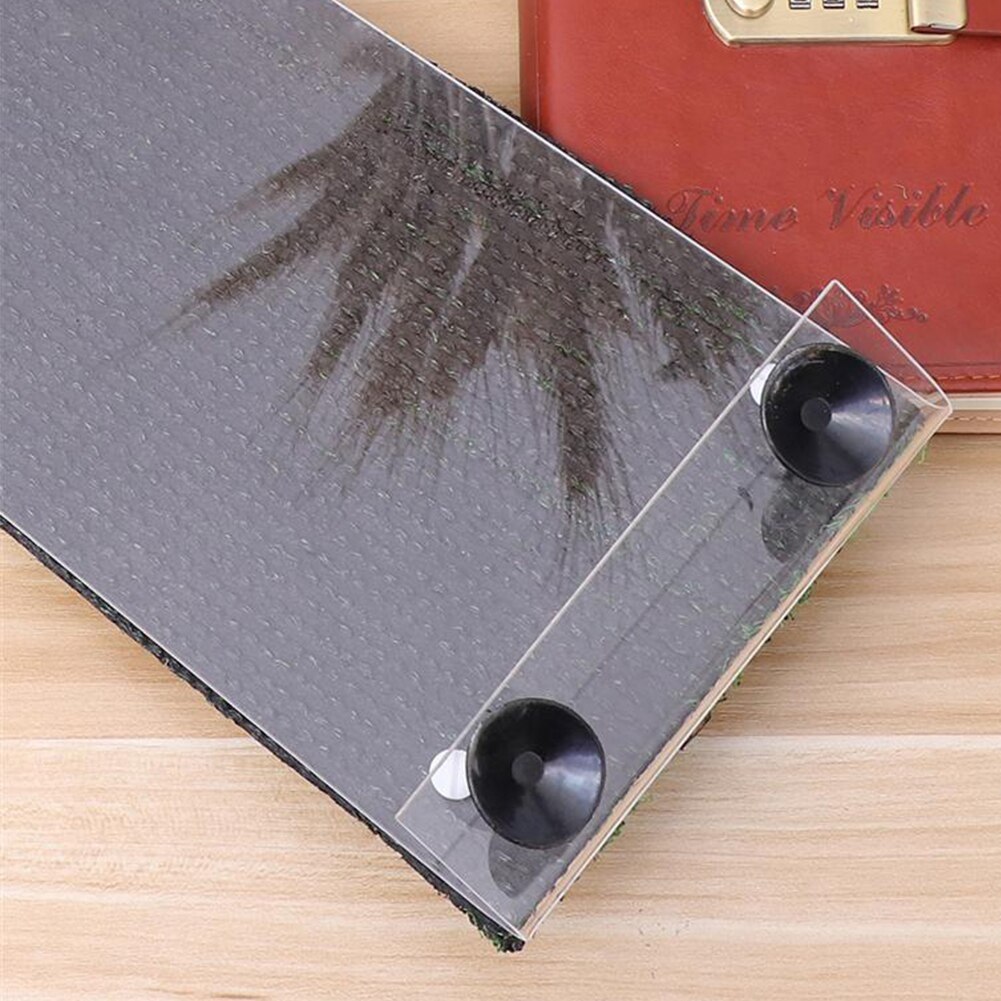 Suction Cup Floating Climbing Ladder Aquarium Drying Decoration Turtle Platform Fish Tank Habitat Simulated Lawn Basking Terrace