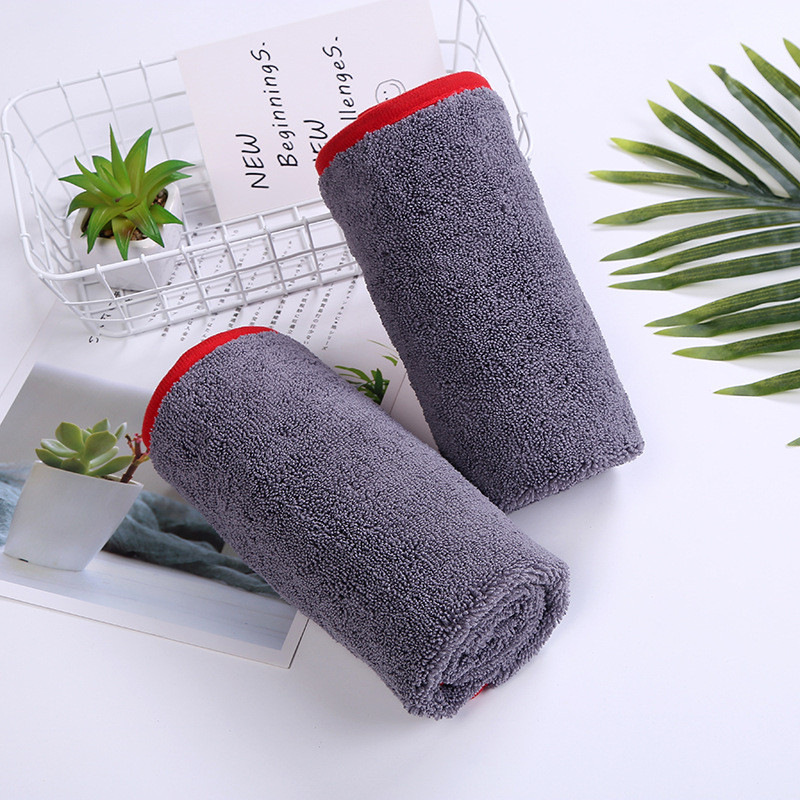 40X60cm Long Twist Pile Microfiber Drying Cloth Super Absorbent Swirl Free Towel For Paint Window High Dying Performance