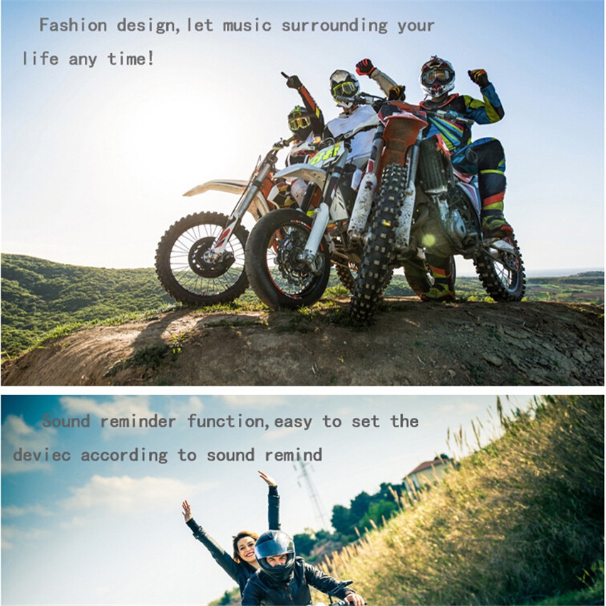 Motorhelm Headset Bluetooth 4.2 Edr Motor Handsfree Draadloze Hoofdtelefoon Voor Muziek Gps Intercome Stijl Motor Speakers
