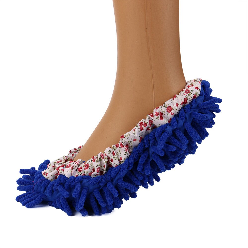 2 uds., mopa para el polvo a la , zapatilla para el hogar, limpiador, pie para el polvo, pie, microfibra, chenilla, funda para zapatos # T2
