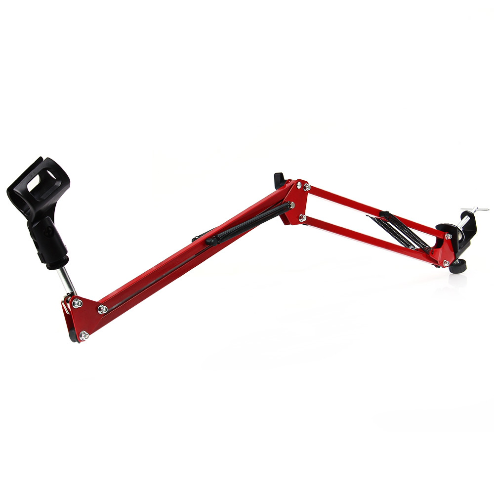 NB-35 Desktop Table Tripod Microphone MIC Stand Holder with Clip Microphone Stand Holder for Mounting on PC Laptop Notebook