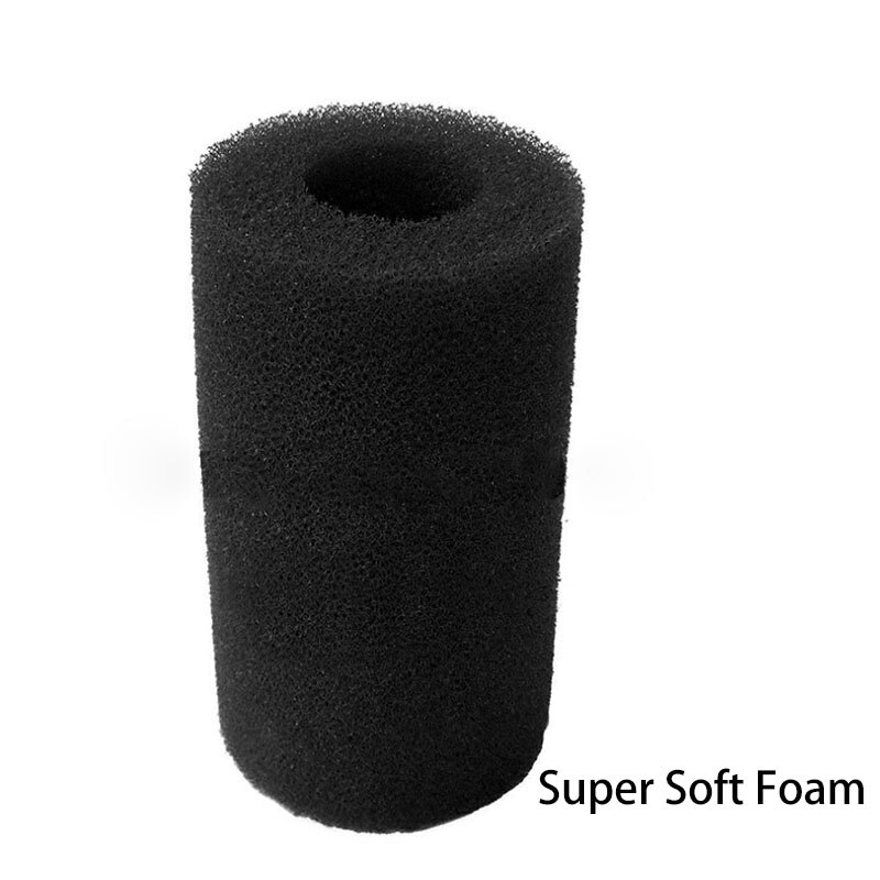 Skum svamp filter indløb ærme mesh rejer net særlige rejer cylinder filter indløb indløb beskytte akvarium tilbehør: Indre dia . 12mm