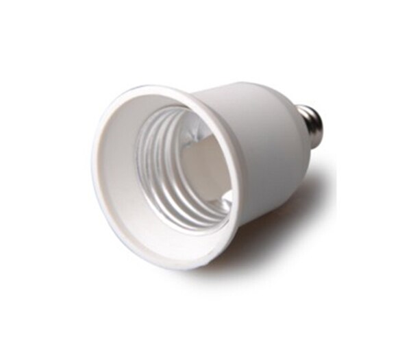 E12 à E26/E27 adaptateur de douille de lumière E12 à E26/E27 convertisseur de support de lampe, CE Rohs installer l'ampoule Standard dans la prise de candélabre