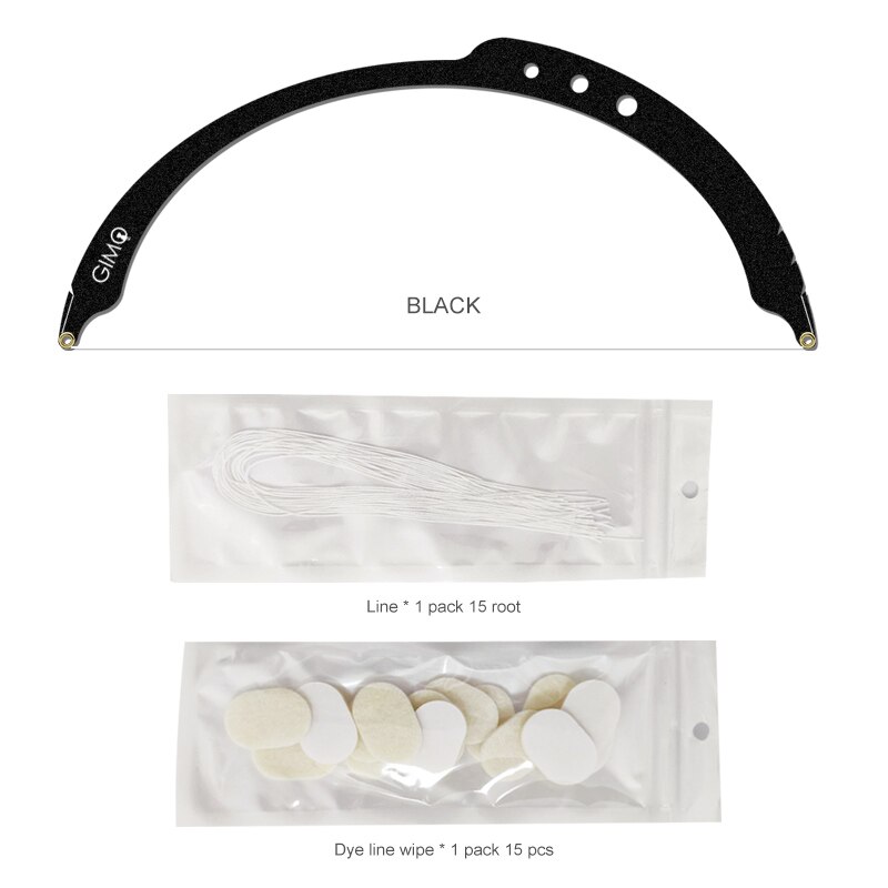 Microblading Mapping Make Up Measuring Tool Eyebrow Positioning Thread Dyeing Liners Semi-Permannet Line Ruler