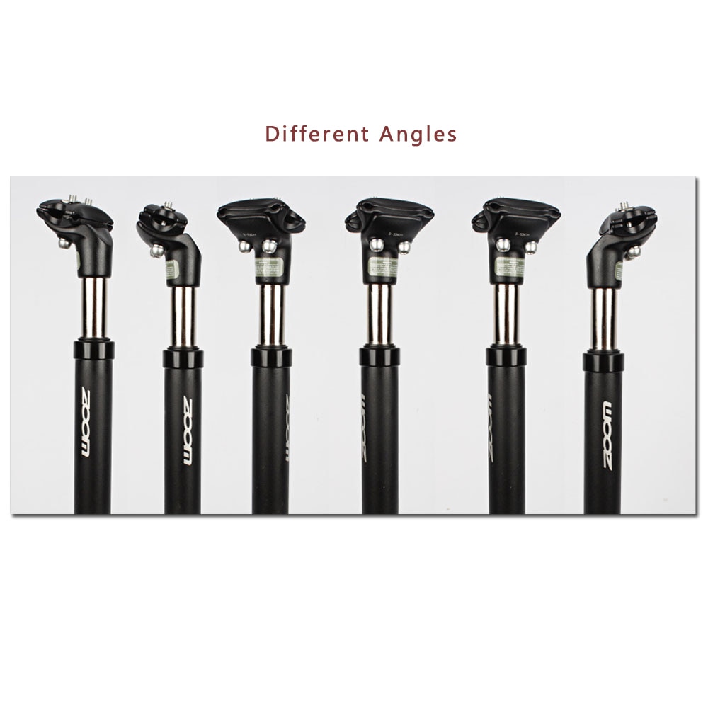 ZOOM Bike Sattelstütze MTB Schock Absorbieren Alu Berg Fahrrad Rohr Suspension Sitz post 27,2 28,6 30 30,1 30,8 30,4 30,9 31,6 33,9 MM