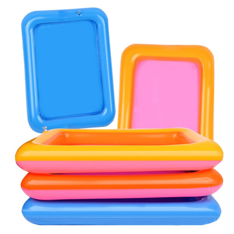 Multifunctionele Opblaasbare Zand Lade Opblaasbare Zandbak Voor Kinderen Kids Indoor Spelen Zand Klei Kleur Modder Speelgoed