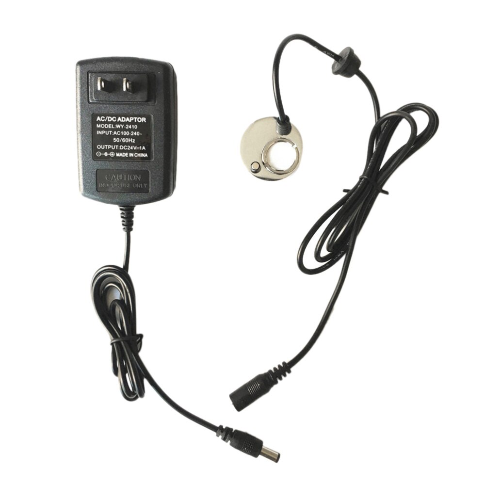 Ultraschall Vernebler Wasser Brunnen Teich Zerstäuber Nebel Hersteller für Aquarium Bonsai Handwerk Kaffee Tisch Aquarium mit UNS Stecker (bla