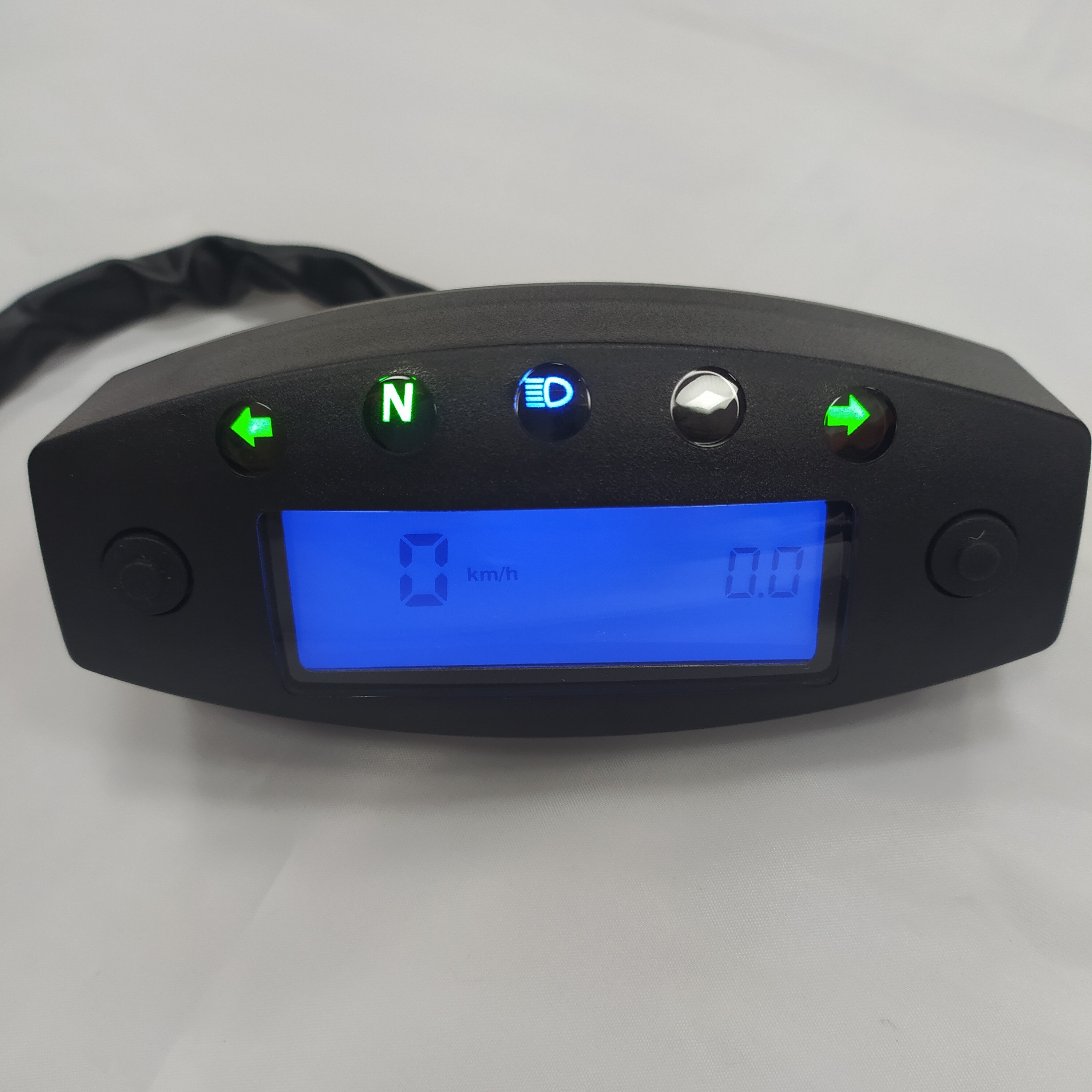 KTM-compteur de moto LCD numérique, rétro-éclairage Orange et bleu, Original