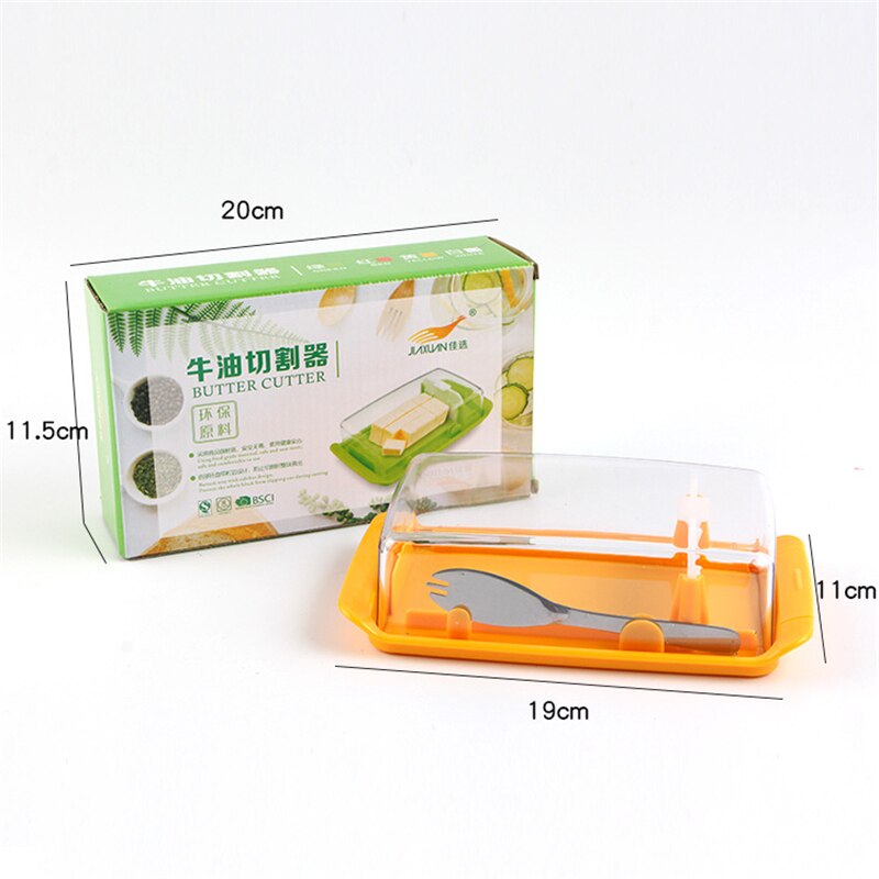 4-en-1 beurrier ensemble beurrier avec couvercle coupe-beurre fromage boîte de rangement outils de cuisson grande capacité pour le stockage du beurre