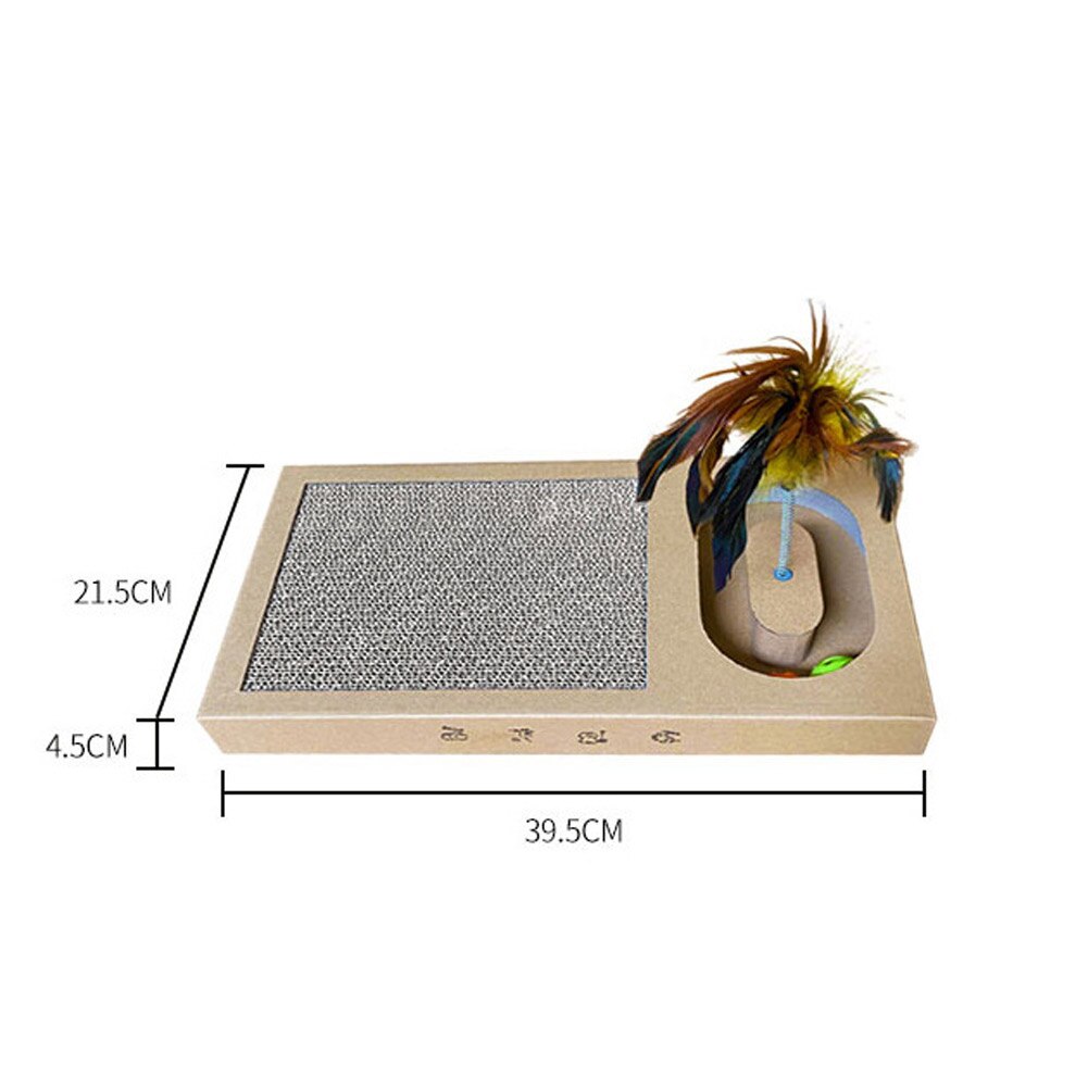 Sisal Cat Scratch Board Toys Kitten Climbing Furniture Carpet Protector Pad Board Pet Supplies Cat Scratcher Toys: Cat Scratcher A