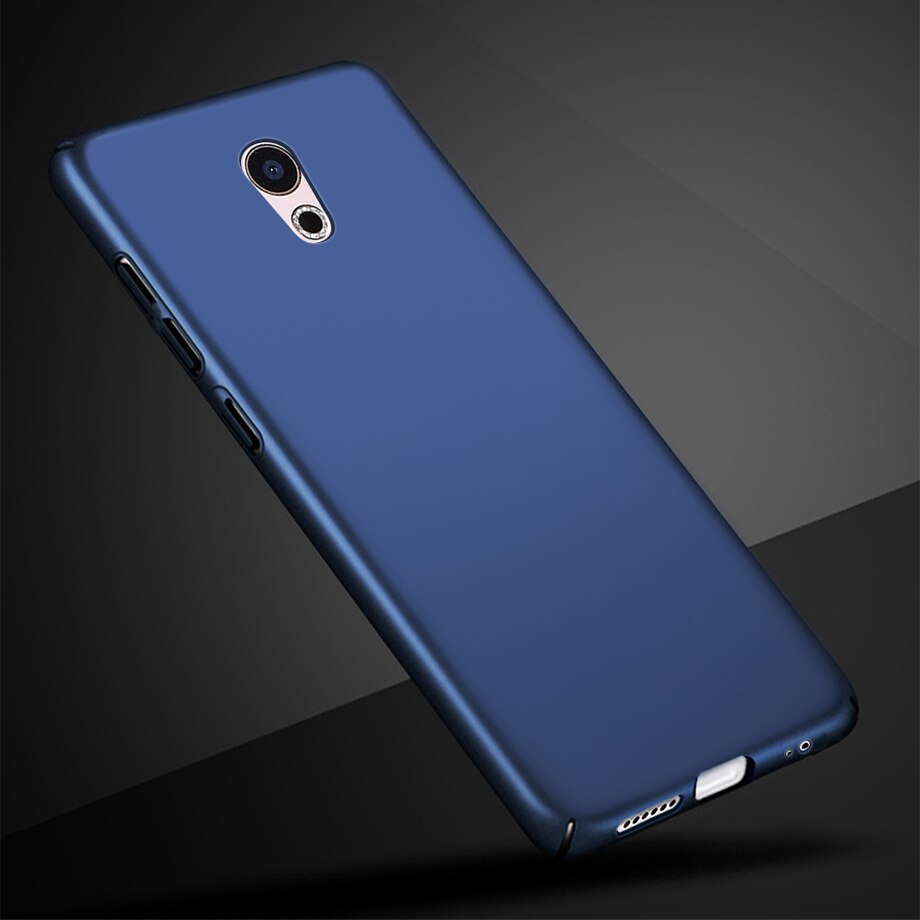 100% Originale Caso di Abitazioni di lusso per Meizu Pro 6 per Meizu Pro 6 S Del Telefono Custodie dura del PC glassata di della copertura PER IL Meizu PRO6 PRO 6 s: For Meizu Pro 6 / Royal Blue