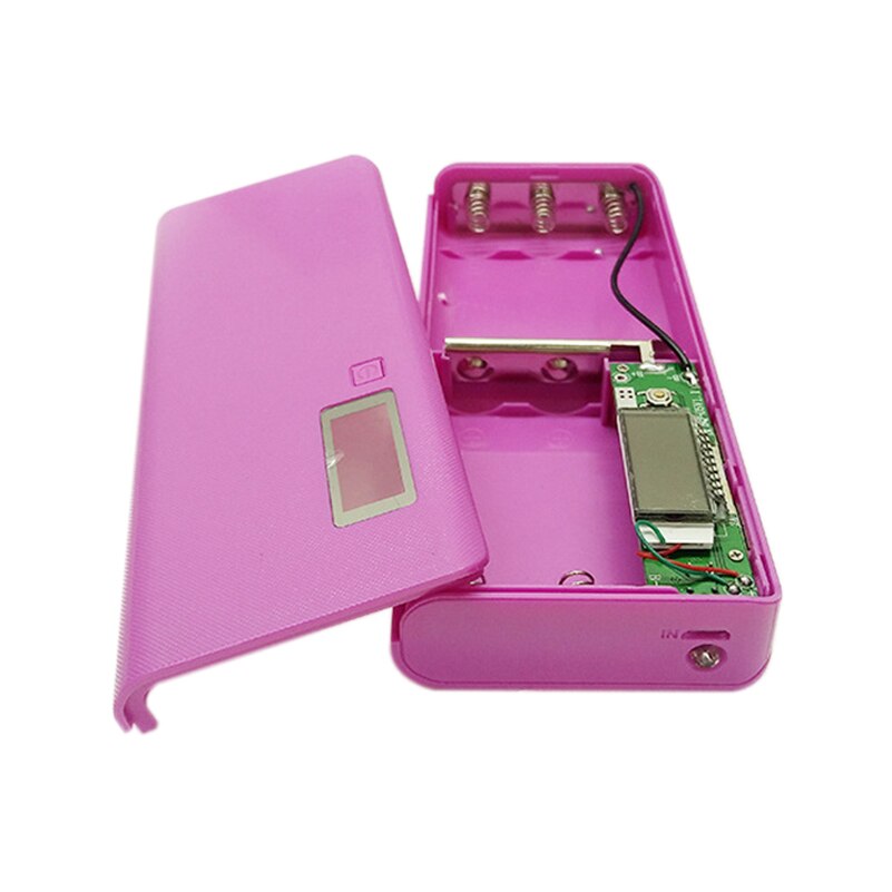 Battery DIY Power Bank Shell Portable Battery Powerbank Box Case with Digital LCD Display For Xiaomi iPhone Samsung