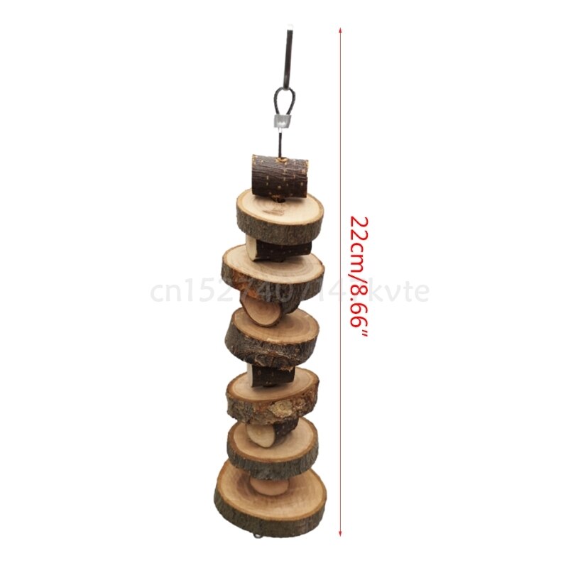 Pet Wooden Tooth Grinding Toys for Hamster Chinchilla Small Animals Teeth Chewing Toys Cage Accessories