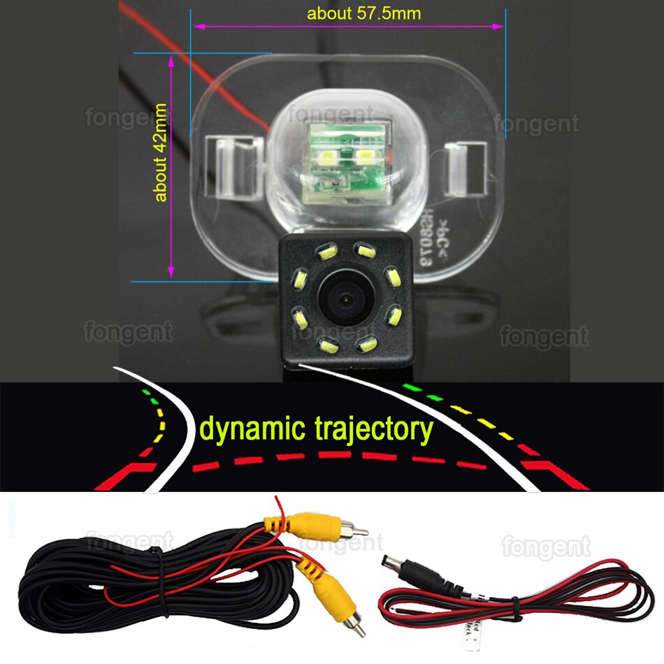 170 Degree 1920x1080P HD AHD Vehicle Rear View Reverse Camera For Hyundai Verna Solaris Sedan Kia Forte K3 Accent ix20 Venga