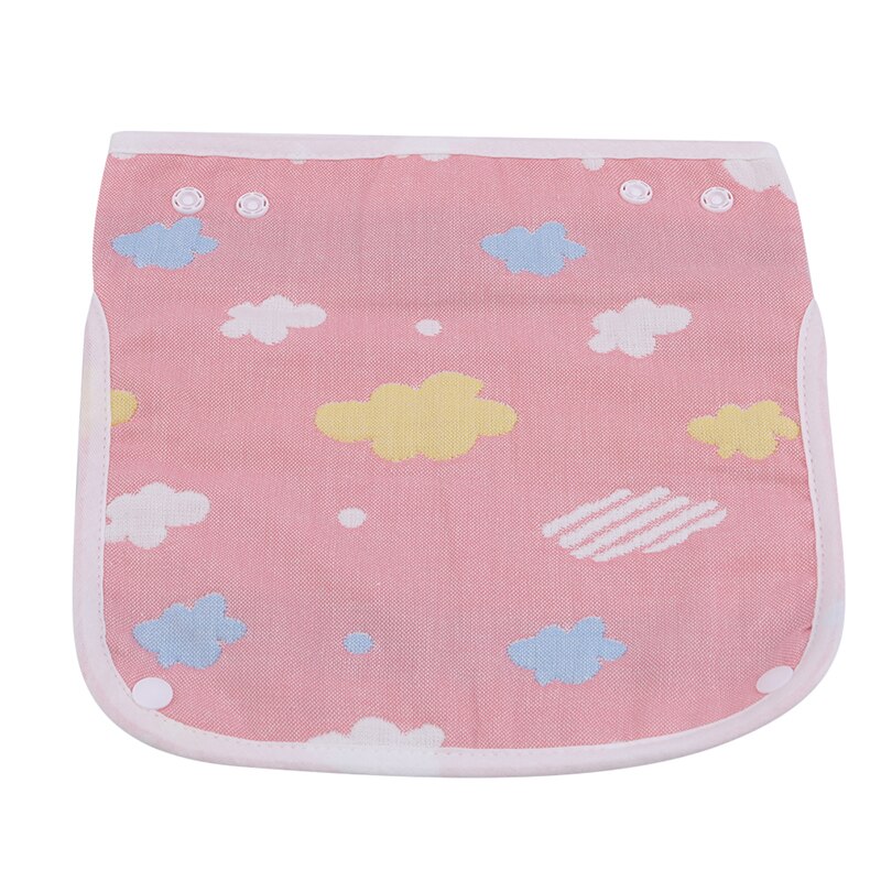 Baby Slabbertjes & Spuugdoekjes - Cartoon Print - Katoen Polyester Mix - Unisex voor Peuters: Roze (roze wolken)